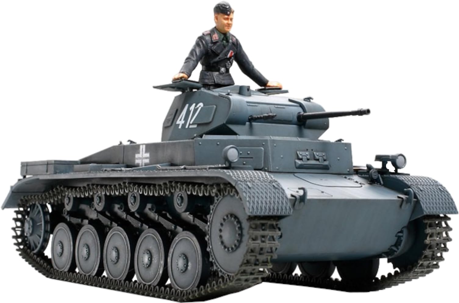 TAMIYA 300035292 – 1:35 WWII German Armoured Combat II, Type A/B/C (1), Grey
