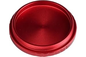 Dust Filter for Telescope Teleconverter Eyepiece Metal Threaded Dust Cover Astronomical Accessories (M54*0.75)