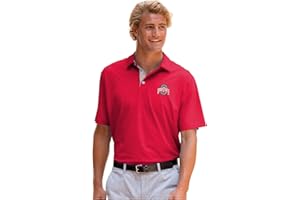 Vantage Apparel Men's Collegiate Premium Moisture Wicking Team Color Icon Signature Polo