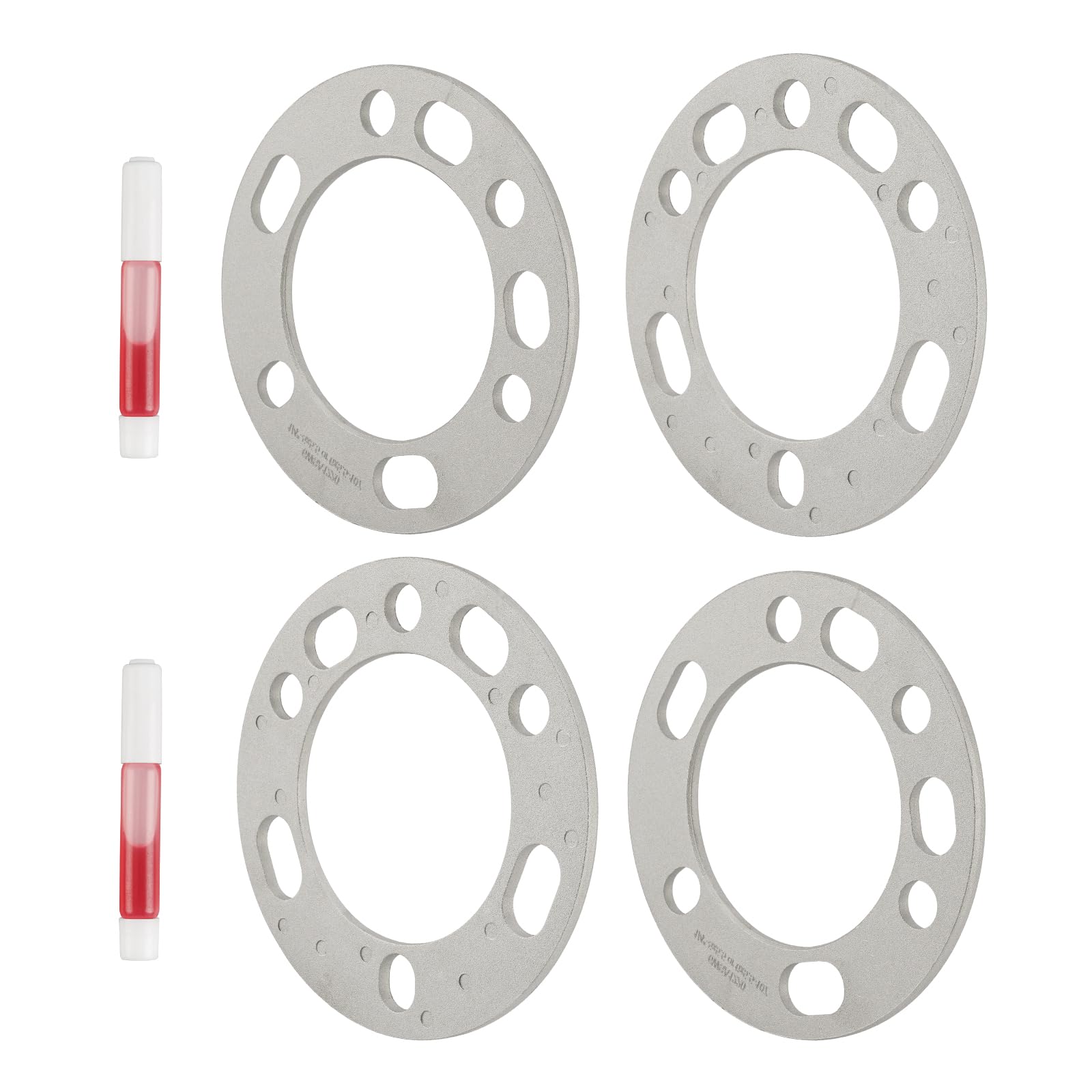 Photo 1 of KAC 1/4“ 5x139.7mm&6x139.7mm 107mm Hub Centric Wheel Spacers Adapters Compatible with Universal Set of 4