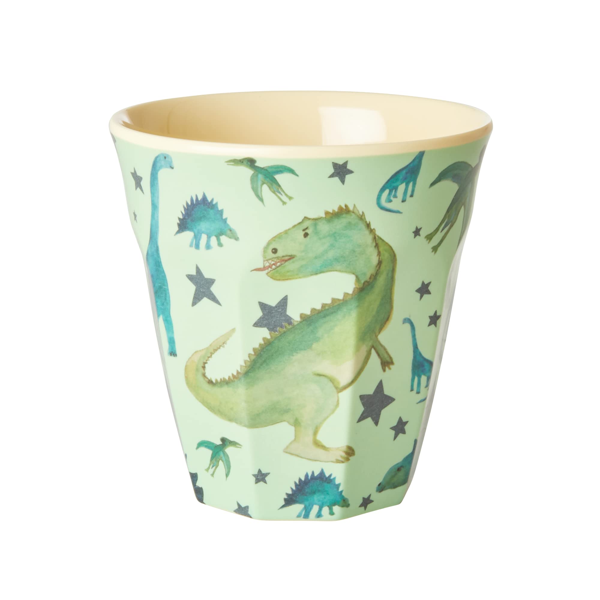 Rice Melamine mug made from 100% melamine with dinosaur motif, medium