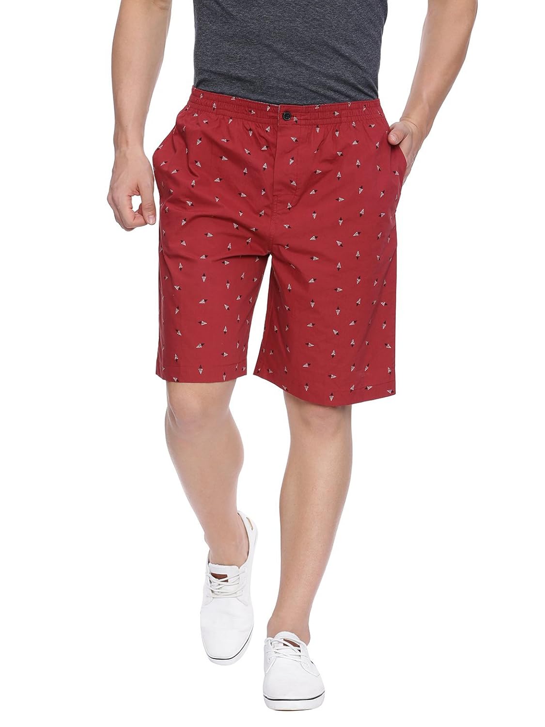 van heusen men's cotton lounge shorts