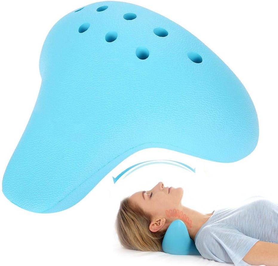 Portable Cervical Spine Massage Pillow Acupressure Neck