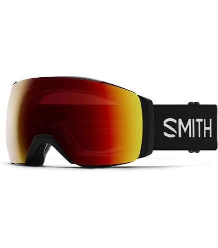 Amazon.com: SMITH I/O MAG XL Snow Goggles Black/ChromaPop Sun Red