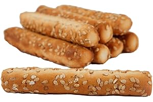 Clown Global Brands Bulk Sesame Breadsticks | 2-5 lb Bulk Bags | No Additives or Perservatives | Baked to Perfection | Healthy Snacking