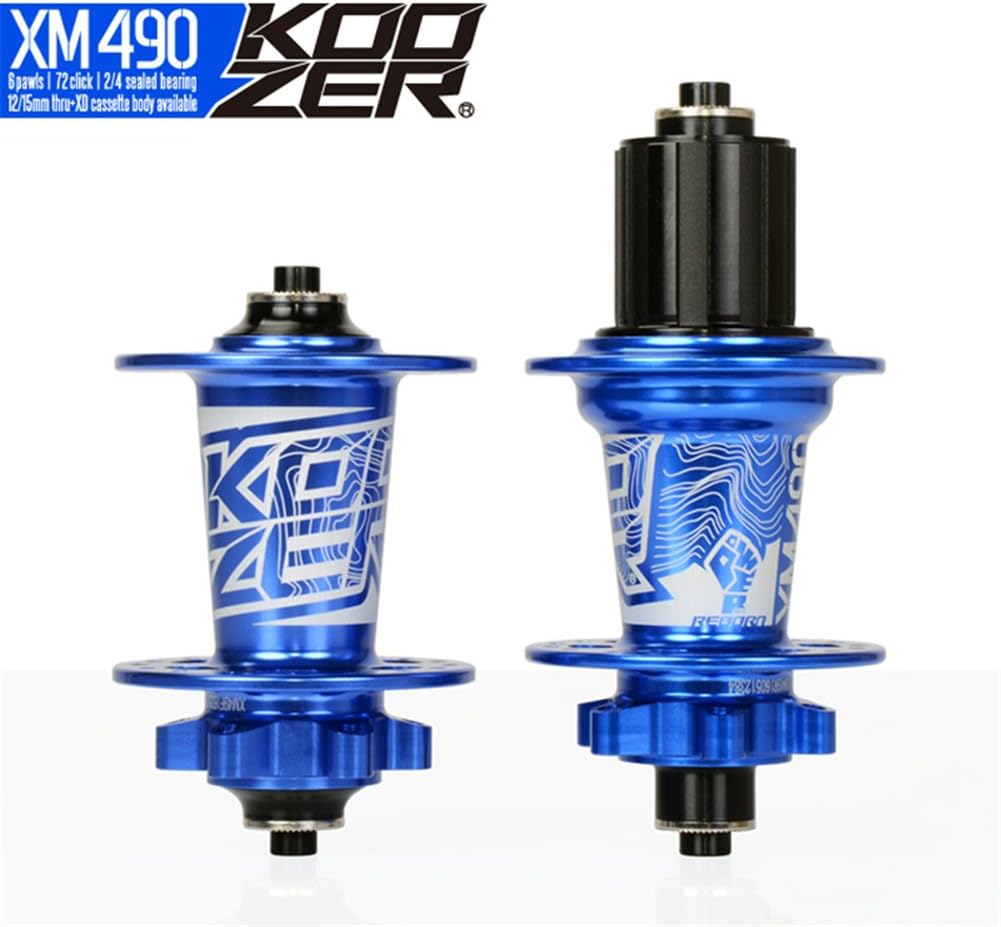 Cyrusher Koozer HA02N/HA04N CNC Mountain Bike Hub Set 2/4 Bearings MTB 32 Holes Front & Rear