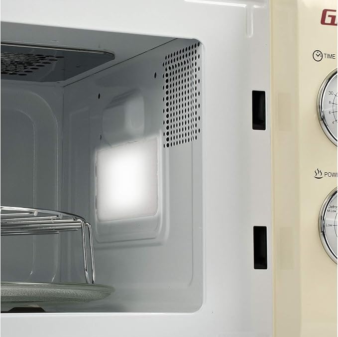 20 Lt Crema Girmi FM21 Forno Microonde Combinato Vintage Design 700+800W  Forni a microonde urban-earth.co.uk