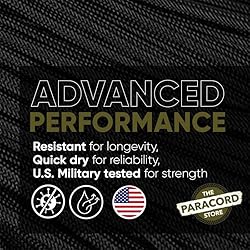 The Paracord Store 550 Type III Tactical Paracord