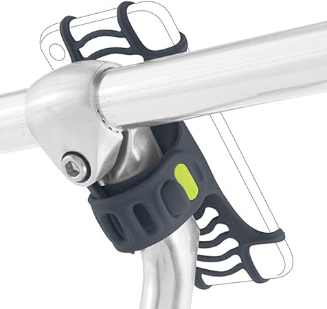 Amazon Bone Bike Tie Pro 自転車 スマホ ホルダー 携帯ホルダー ステム用 超軽量 全シリコン製 脱着簡単 脱落防止 4 6インチのスマホに対応 Iphone 8 7 6s Plus Xperia Galaxy 縦型 ダークブルー 日本正規総代理店 Ifデザイン賞16受賞 携帯電話ホルダー 車