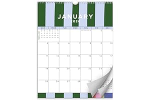 S&O Palm Beach Wall Calendar from January 2026-June 2027 - Tear-Off Monthly Calendar - 18 Month Academic Wall Planner - Hangi