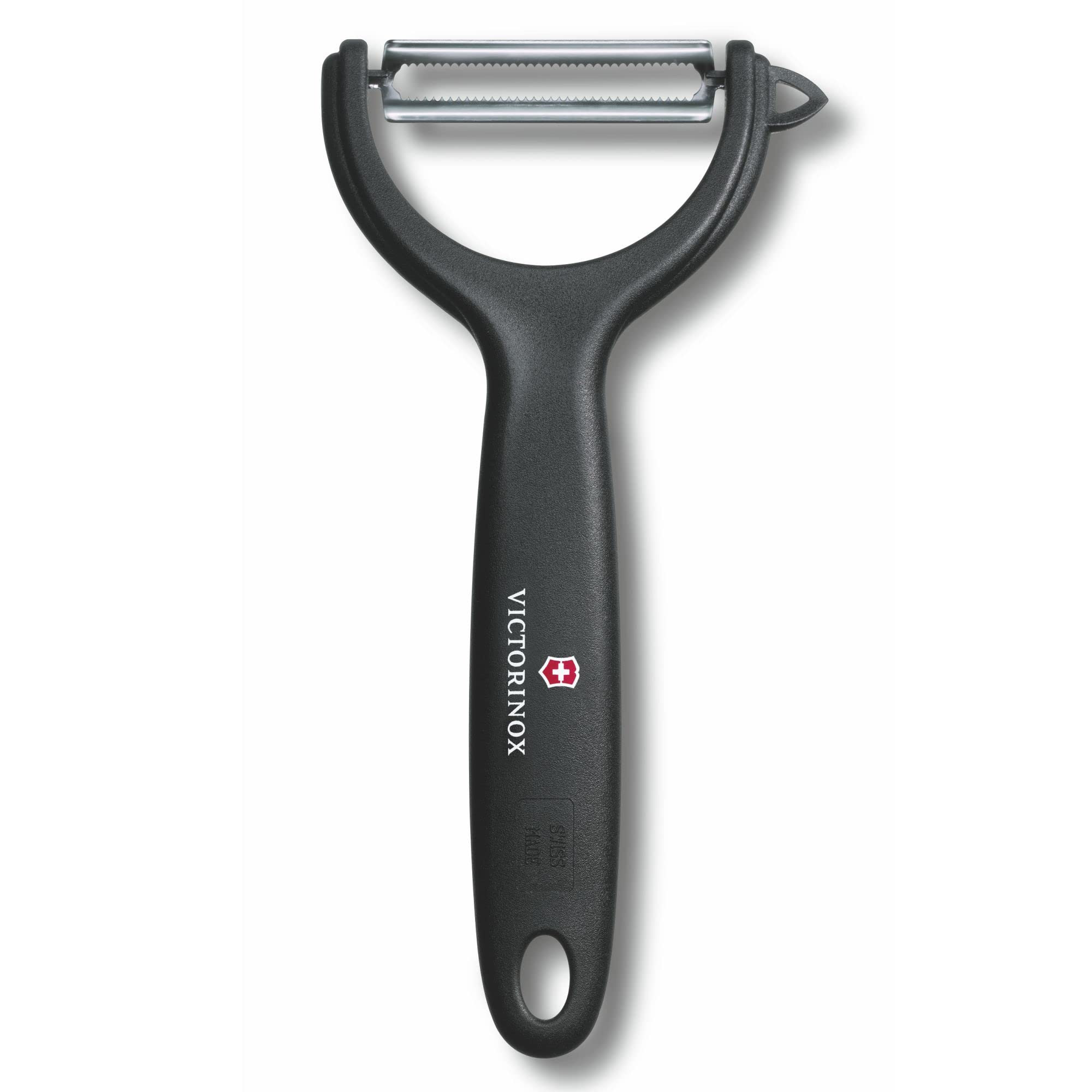 Victorinox Peeler, for Vegetables, Extra Sharp, Ergonomic Handle, Black