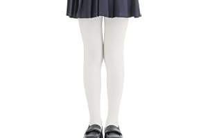 EVERSWE Girls Ultra Soft Fleece Lined Opaque Footed Tights