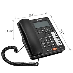 Ornin 2-Line Corded Telephone Systems for Small