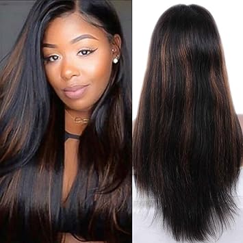 Amazon Com Topfeeling Ombre Brazilian Hair Glueless Lace Front