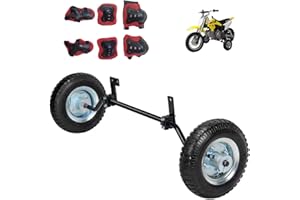 Dirt Bike Training Wheels 50cc 49cc - Angchun Adjustable Height Training Wheels for Kids' Dirt Bikes Compatible with Honda XR50 CRF50 Z50 Z50R, Razor MX125 MX400 MX500 MX500, Yamaha PW50 TTR50