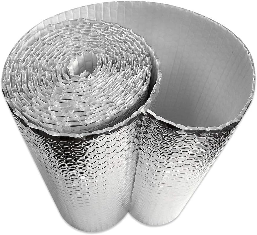 Reflectix Double Bubble Staple Tab Reflective Insulation 16 Inch x 25 ft Roll, Building Supplies