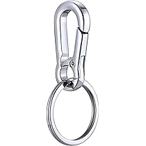キーホルダー・キーリング MILLO ARCHIVE Object unit carabiner silver ML434SIV Amazon.com: Metal Carabiner Clip Keyring Keychain for Tile