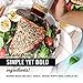 Everything Bagel Seasoning Blend Bundle (2-Pack), 4.8-oz Bagel Sesame Seasoning & 4.1-oz Low Sodium Everything Seasoning Spice Blend in Spice Shaker Bottles, Guilt Free Healthy Seasonings and Spices