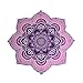 The Boho Street - 100% Cotton Large Round Lotus Flower Mandala Light Weight Tapestry (1, Pink)