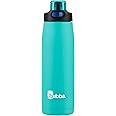 bubba Radiant Stainless Steel Rubberized Water Bottle with Straw, 24 Oz, Island Teal