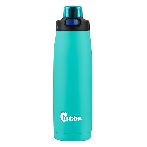Bubba Radiant Stainless Steel Water Bottle with Push-Button Straw