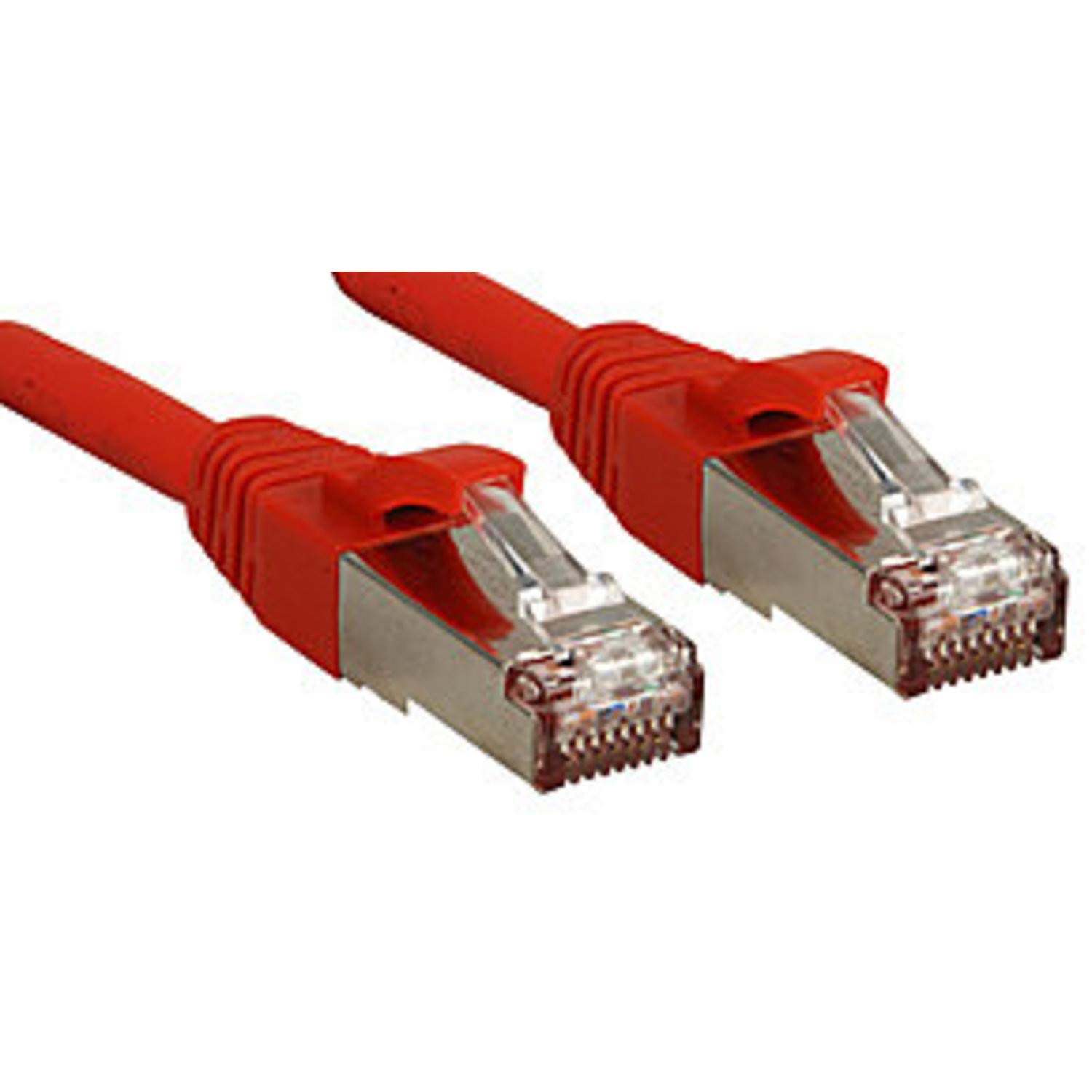 Lindy network patch cable CAT. 6 LSOH S/FTP PIMF, Copper, 500MHZ, Red, 1 m