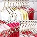 Creation Core Pack of 10 Stylish Aluminum Metal Coat Suit Clothes Hangers(Sliver)