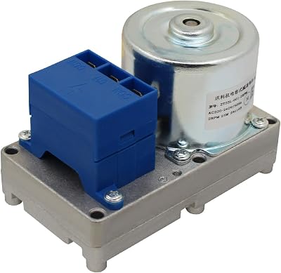 oomvarmer 230V Pellet Stove Auger Motor 2-3RPM for Grill Conversion Kit