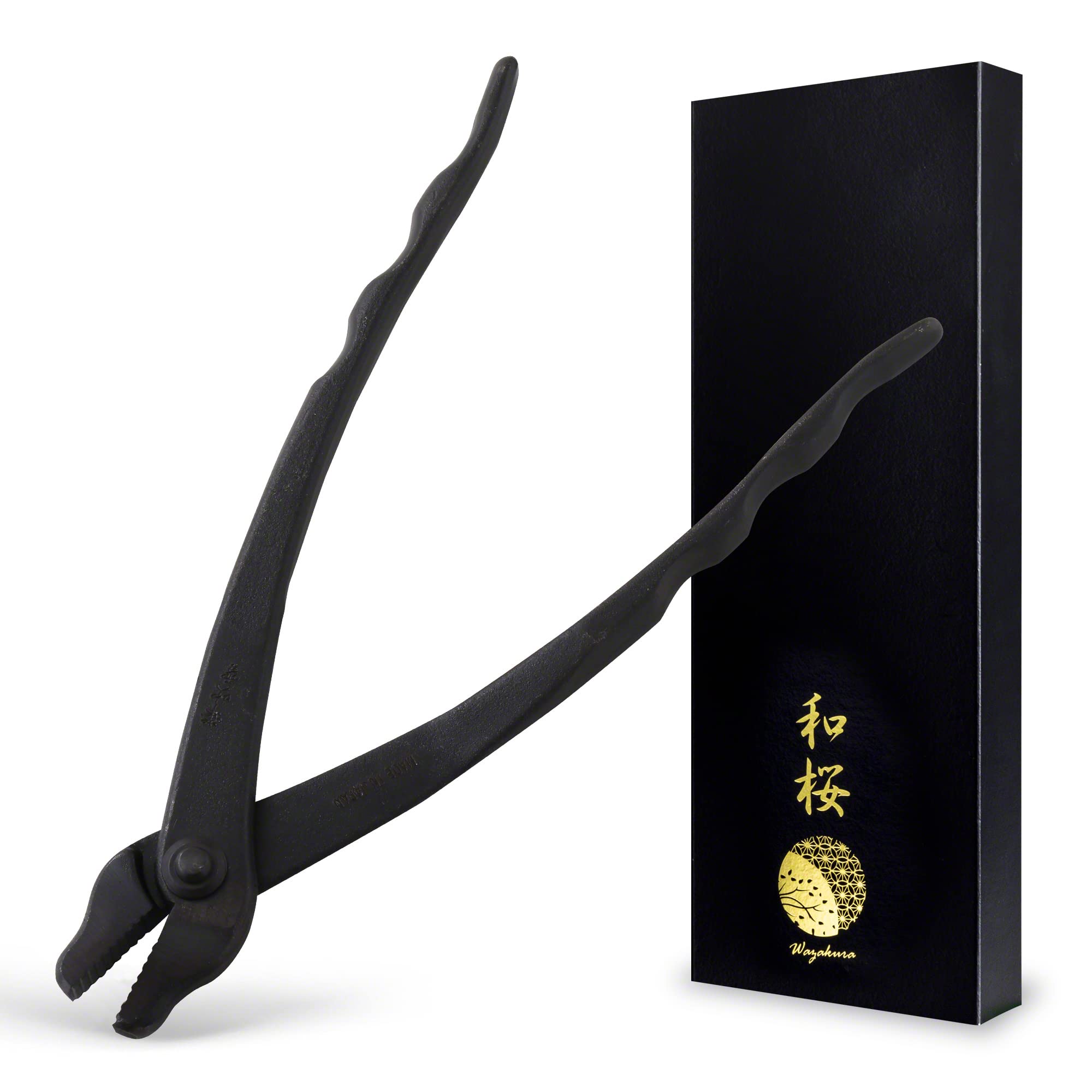 Wazakura Hand Forged Bonsai Cutter, Made in Japan, Japanese Gardening Tool for Bonsai Branch, Trunk, and Root (Pliers)