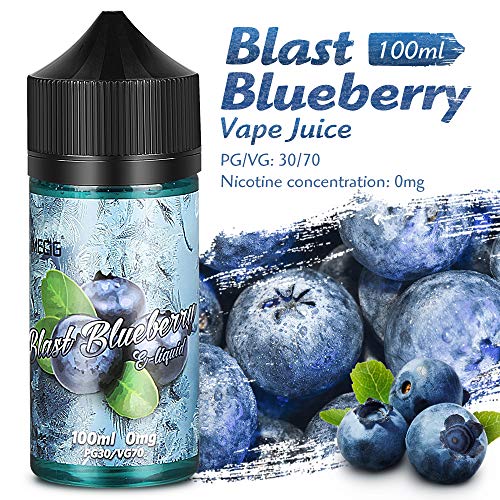 IMECIG® Blaubeere Premium E Liquid Vape Eliquid für E Zigaretten/Elektrische Zigarette/E Shisha,Blaubeere Früchte Geschmack, VG/PG 70/30 -ohne Nikotin,100ml,1 Stück(MEHRWEG-VERPACKUNG) – Bild 4