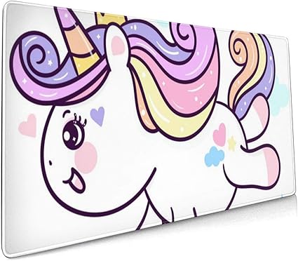 Amazon マウスパッド 大型 ユニコーン 星 虹 アニメ 子供絵ゲーミング デスクマット かわいい 防水性 耐久性 滑り止め 多機能 超大判 40cm 90cm おしゃれ Norain マウスパッド 通販