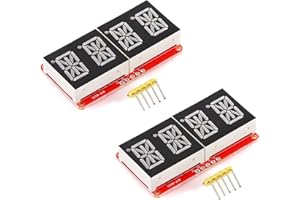 EC BUYING EC Digital Orange 0.54 Inch 4-Digit LED Segment Display for Arduino