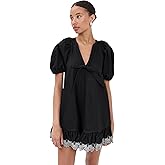 Kika Vargas Women's Kimberly Black Cotton Dress