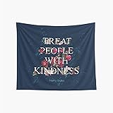 CuYatry Treat People with Kindness - Harry Styles Boutique Tapestry Wall Hanging Tapestry Vintage Tapestry Wall Tapestry Micr