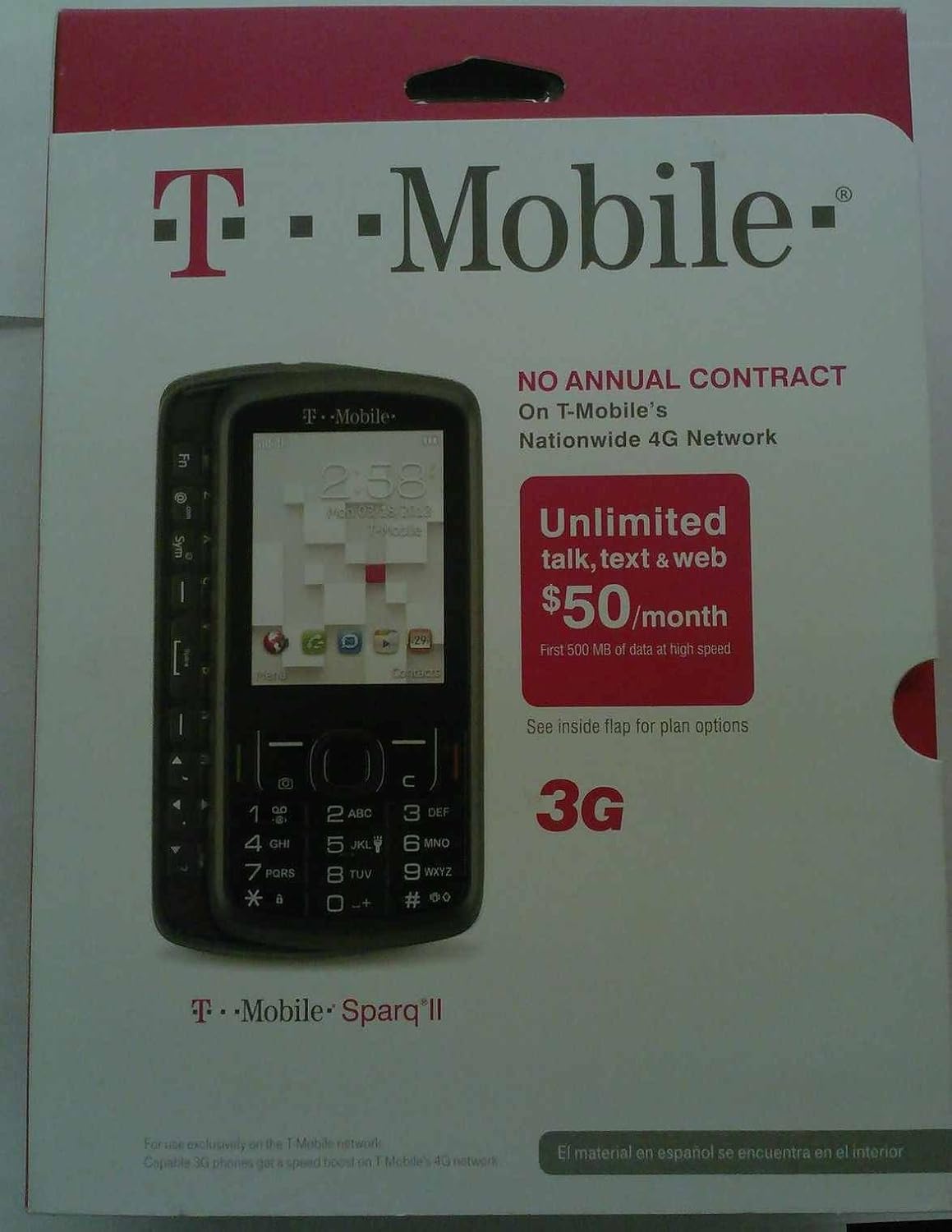 Unlocked TMobile Alcatel Sparq II OT875T GSM Qwerty