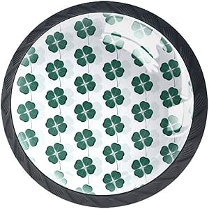 Juego de 4 tiradores de tiradores de armario de cocina, mango redondo