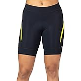 Terry Bike Shorts Women Padded Breakaway LTD Hi-Vis Cycling Shorts for Women with Padding, Chamois Bicycle Short