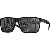 MAXJULI XL Z87 Sunglasses for Big Wide Heads Men TR90 Ultralight UV400 Protection Glasses 8108