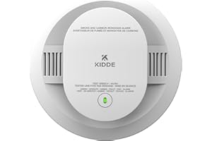 Smoke + Carbon Monoxide Combo Alarm with Voice Alerts - Battery Operated