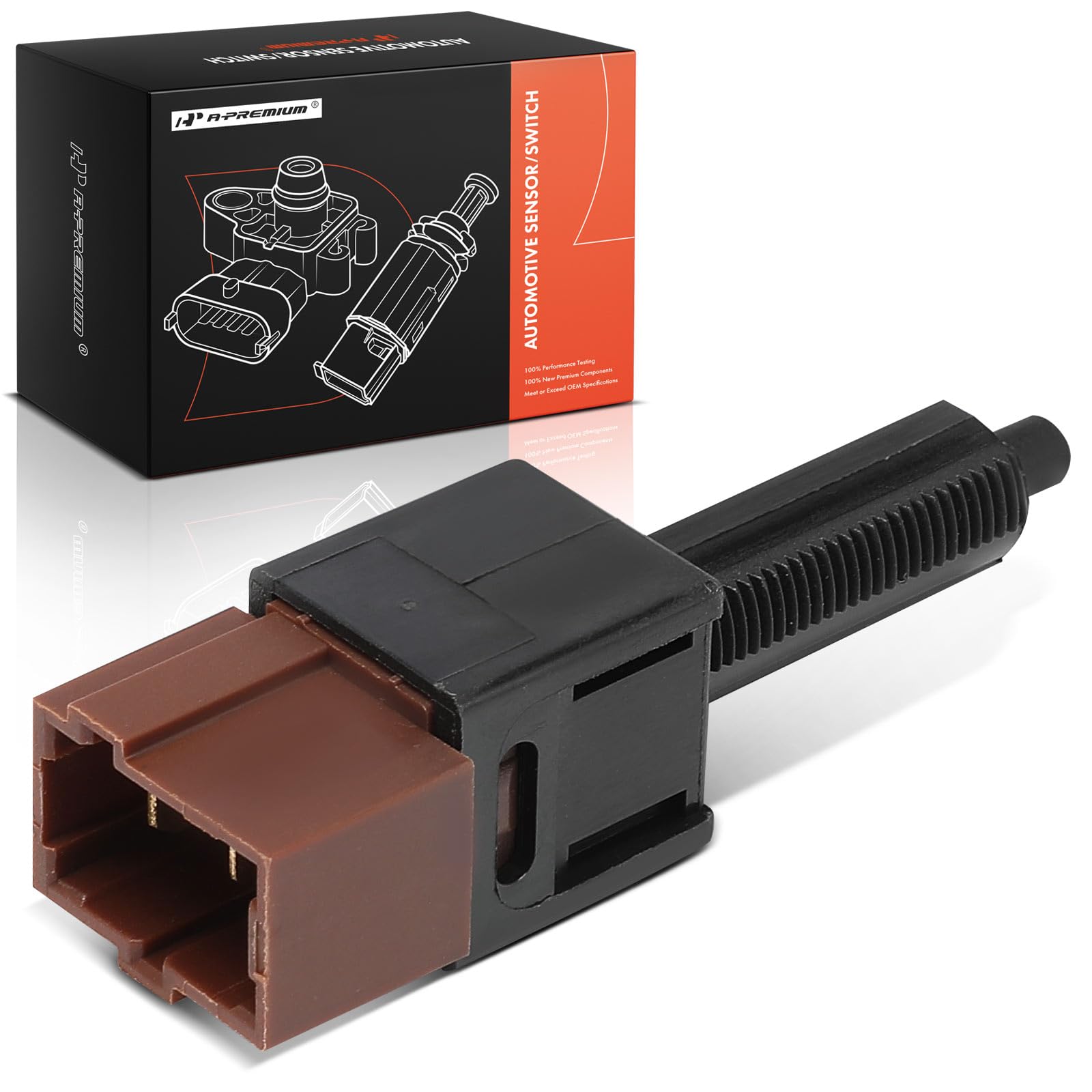 Photo 1 of A-Premium Clutch Starter Safety Switch Compatible with Nissan Rogue 2008-2016, Versa 2013-2019, Versa Note 2014-2019, Juke 2012-2017, Cube 2011-2014, GT-R 2009-2016, Replace# 253003RA0A, 25300AT30A