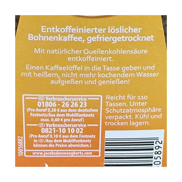 Cafè Hag Klassisch Mild,Entkoffeiniert, Instant-Kaffee, 100g – Bild 3