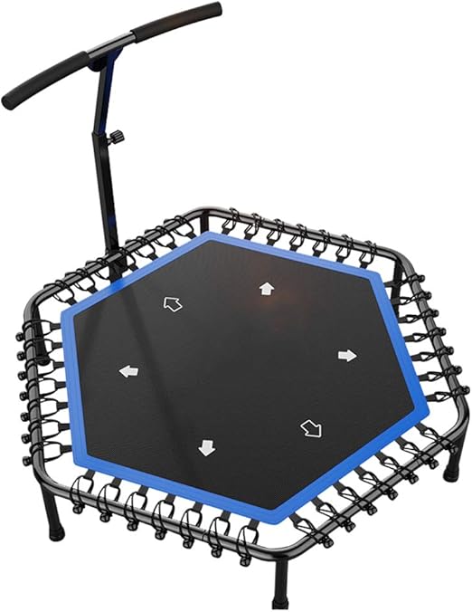 Hexágono Profesional Mini Jumping Fitness Trampoline con asa para ...
