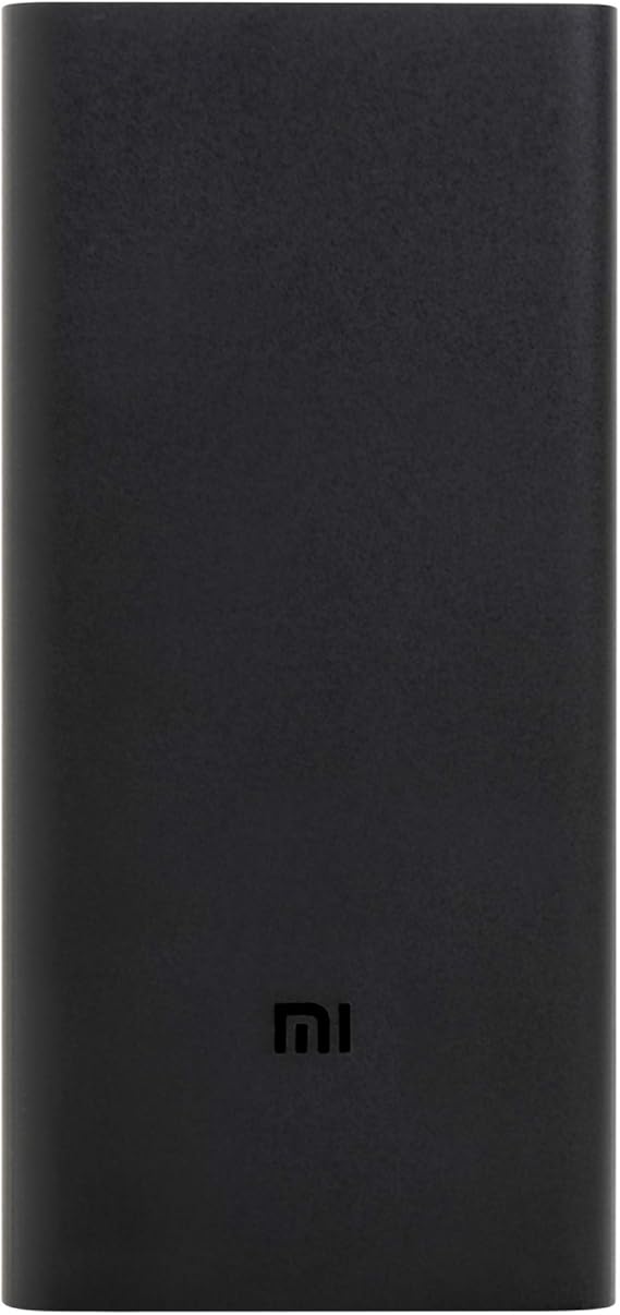 Mi 20000mAH Li-Polymer Power Bank 2i (Sandstone Black) with 18W Fast Charging