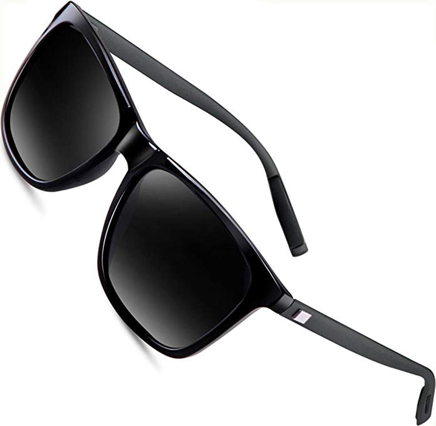 Polarized Sunglasses For Men And Women Retro Sunglasses Square sunglasses Aluminum Magnesium Alloy Bracket 100% UV400 Protection