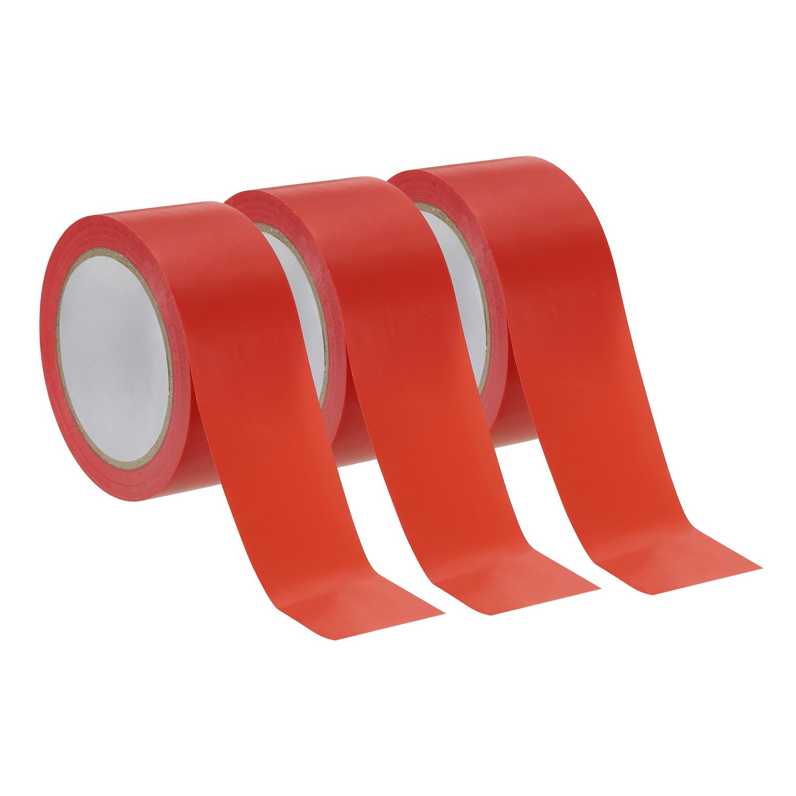 PATIKIL Pickleball Court Tape, 3 Pack 82 Ft x 2 Inch Temporary Pickleball Court Lines Multipurpose Court Tape for Indoor Outdoor Sport Marking, Red