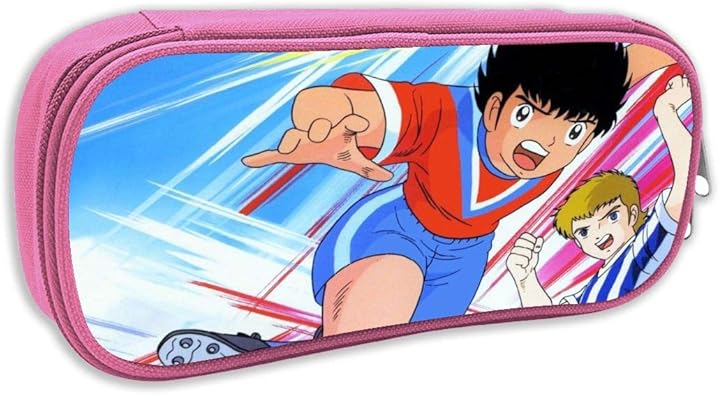 Amazon Film Captain Tsubasa ペンケース ペンポーチ かわいい 女の子 男の子 イラスト デザイン 筆箱 筆入れ 大容量 文房具 収納 ケース 小学生 中学生 高校生 おしゃれ 多機能 Pencil Case 男女兼用 ノーブランド品 シューズ バッグ