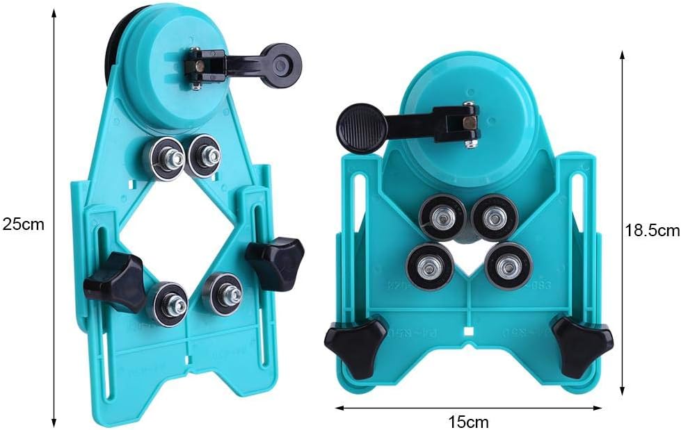 Yosoo Opening for Glass Ceramic Marble Drill 4 mm-80 mm Assembly Guide Template Locator - Image 3
