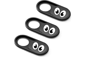 Eye Metal Webcam Cover Slider Ultra Thin - Web Camera Cover Fits for Laptop, Desktop, Pc, Macboook Pro, iMac, Mac Mini, Compu