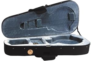 Travelite TL-45 Deluxe F-Model Mandolin Case, Black