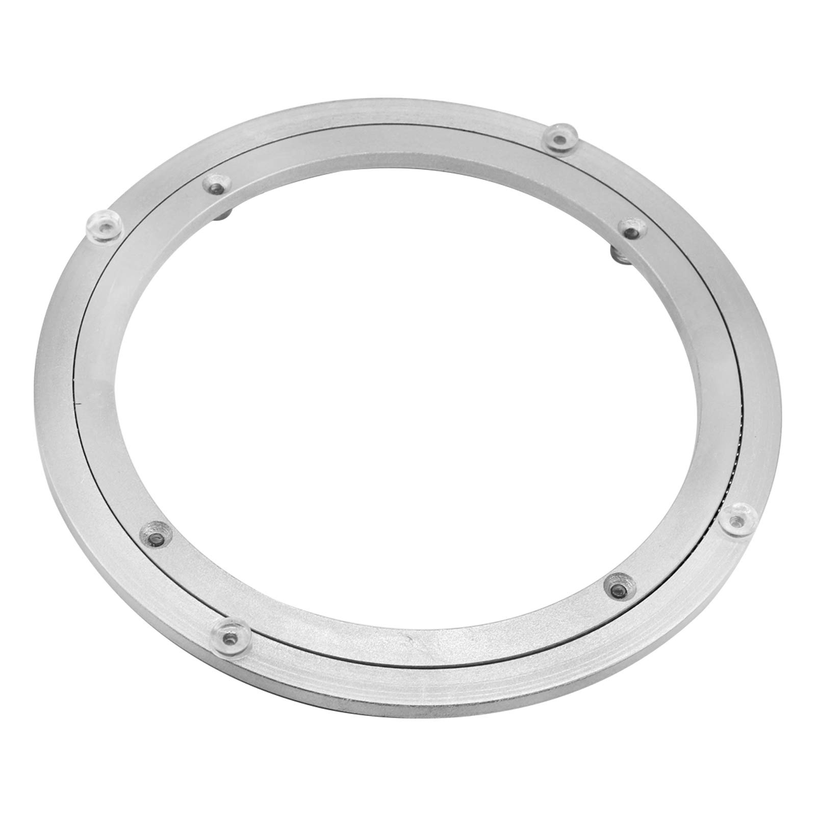 Aluminium Alloy Turntable Bearing, Heavy Duty Swivel Turntable Lazy Susan Rotating Bearing Turntable Round Dining Table Smooth Swivel Plate Hardware (250mm - 10inch) — image 1